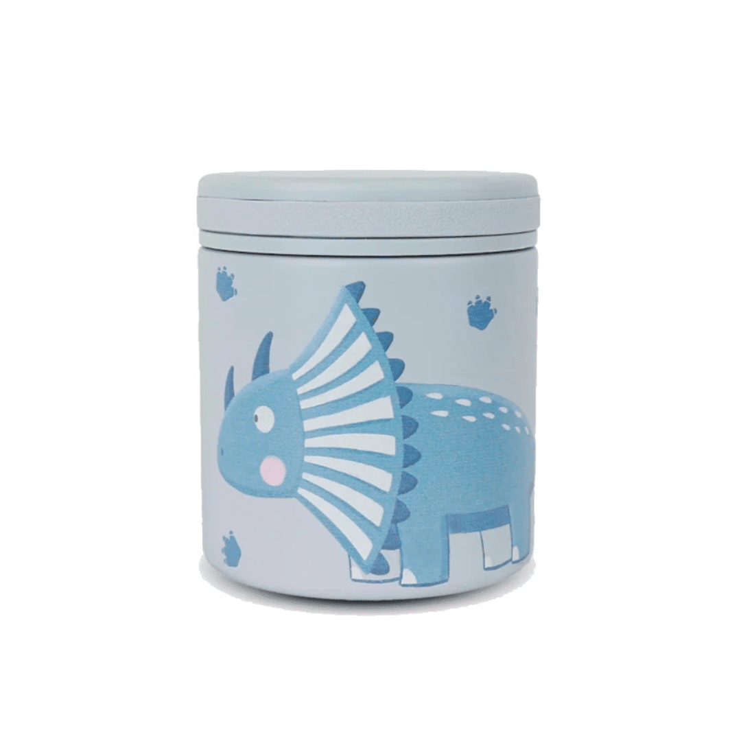 Porta alimentos comida termo runbott brunch triceratops 400ml