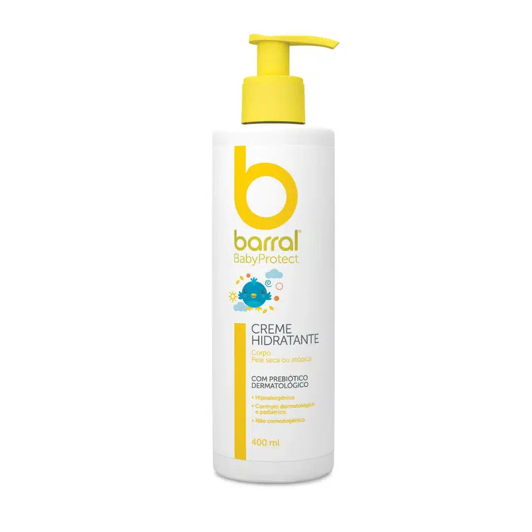 Barral babyprotect creme hidratante corporal 400 ml