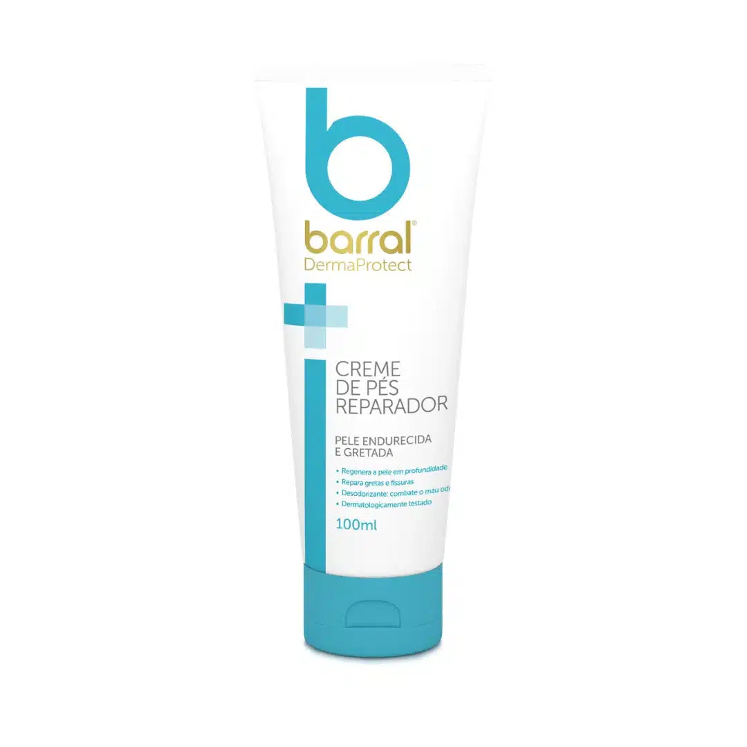 Barral dermaprotect creme para pés secos e gretados 100 ml