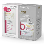 Barral motherprotect pack dia e noite com creme gordo de óleo de amêndoas 200 ml + loção corporal 200 ml