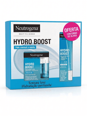 Neutrogena hydro boost coffret gel de água oferta contorno de olhos 15 ml