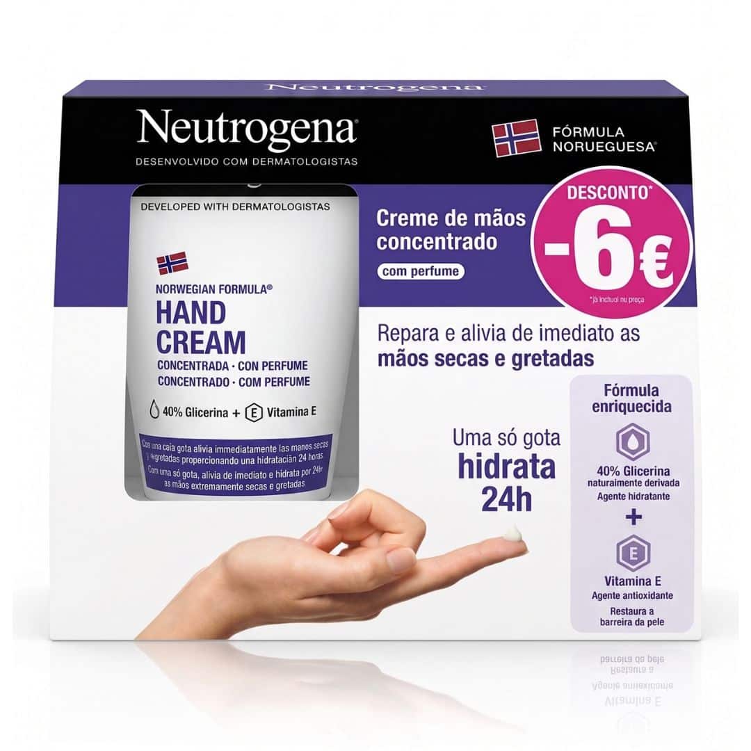 Neutrogena creme de mãos concentrado (pack duplo -6€)