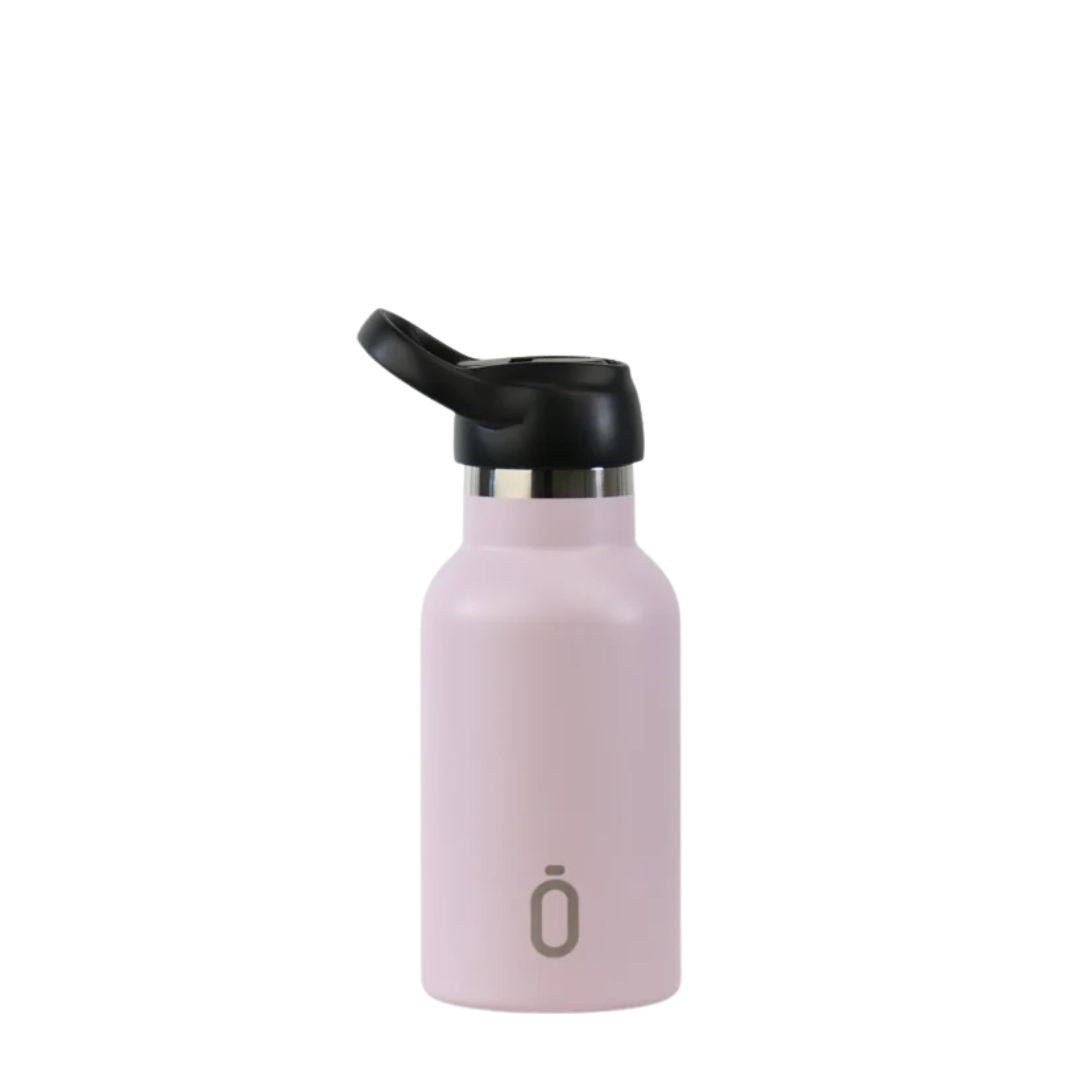 Garrafa termo runbott 350ml rosa empolvado tampa sport