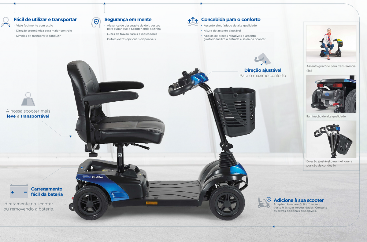 Scooter colibri outdor